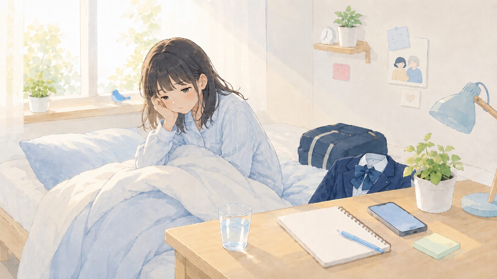 学校に行けない朝がつらい君へ｜一人で抱え込まないための小さな行動