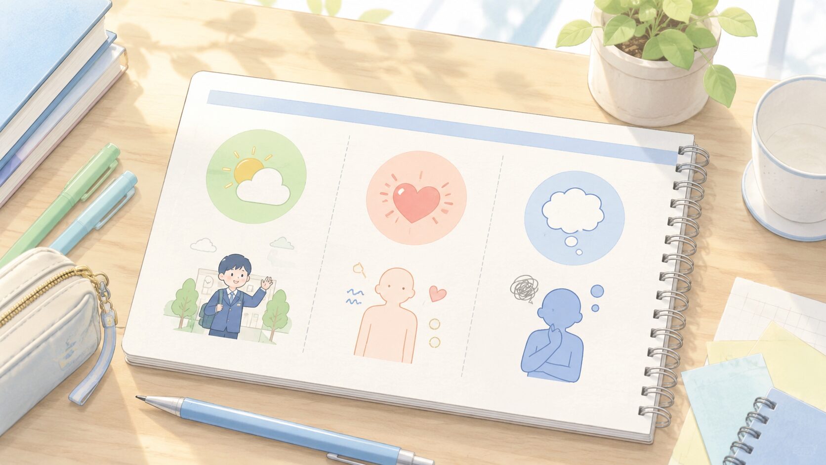 学校に行けない自分を責めてしまう君へ｜自己嫌悪から少し離れる整理法
